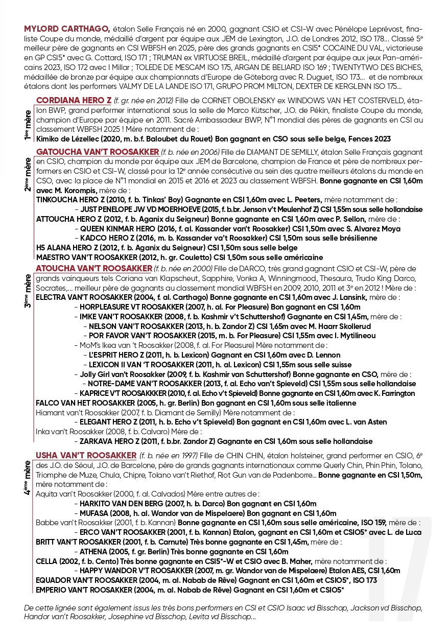 pedigrée
