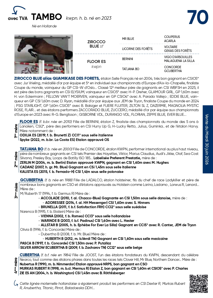 pedigrée