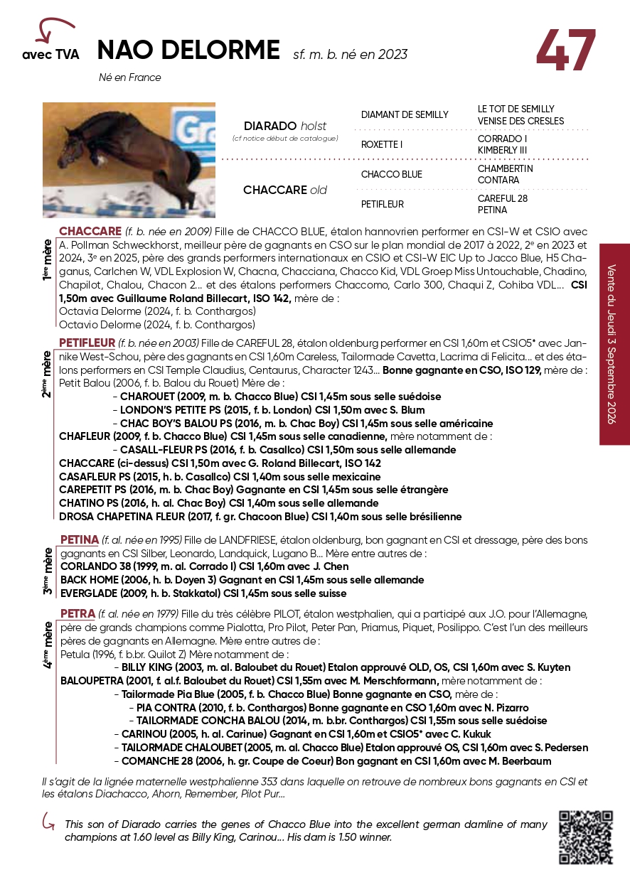 pedigrée
