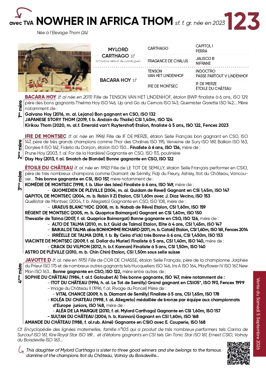 pedigrée