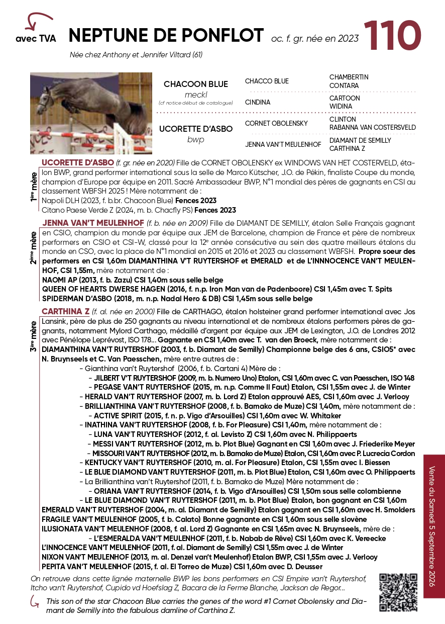 pedigrée