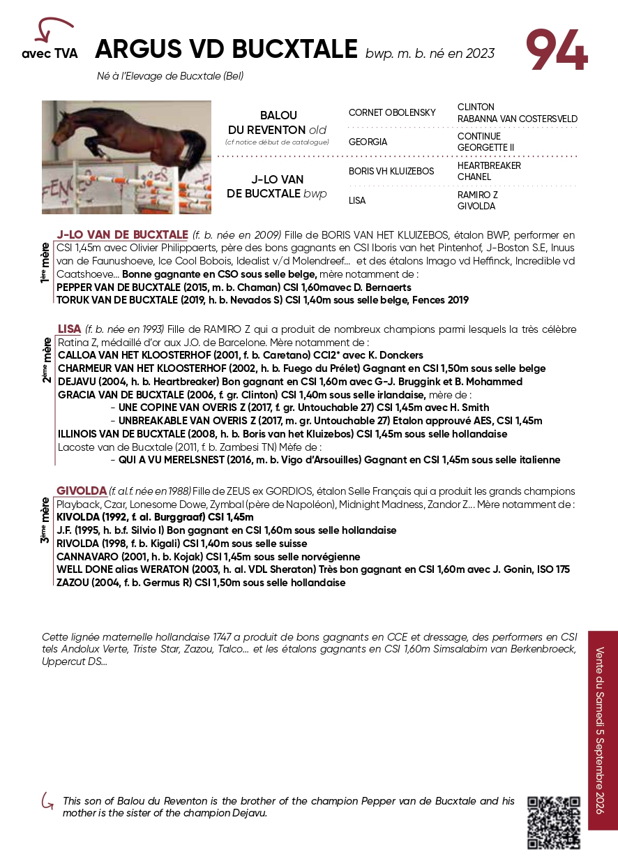 pedigrée