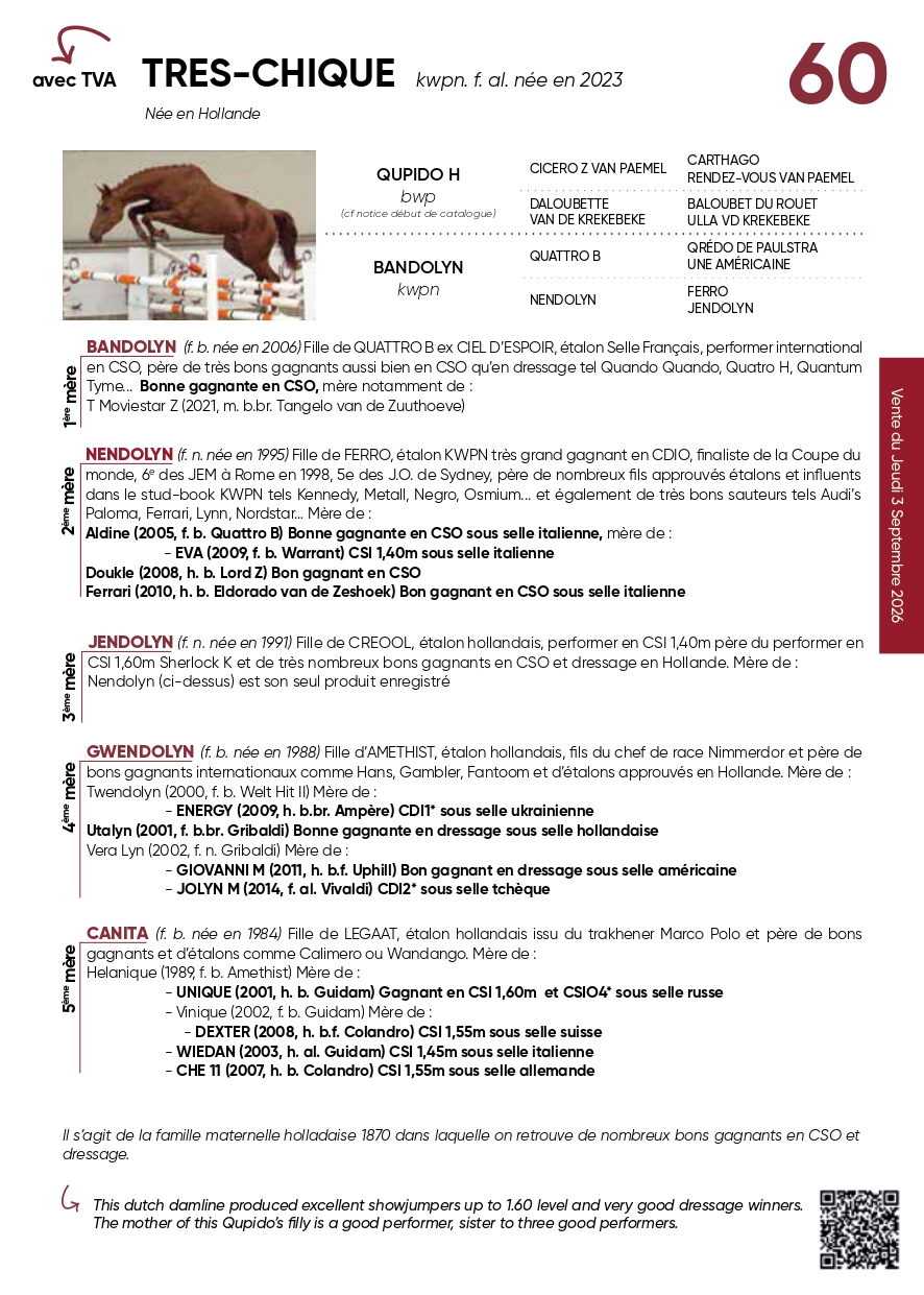 pedigrée