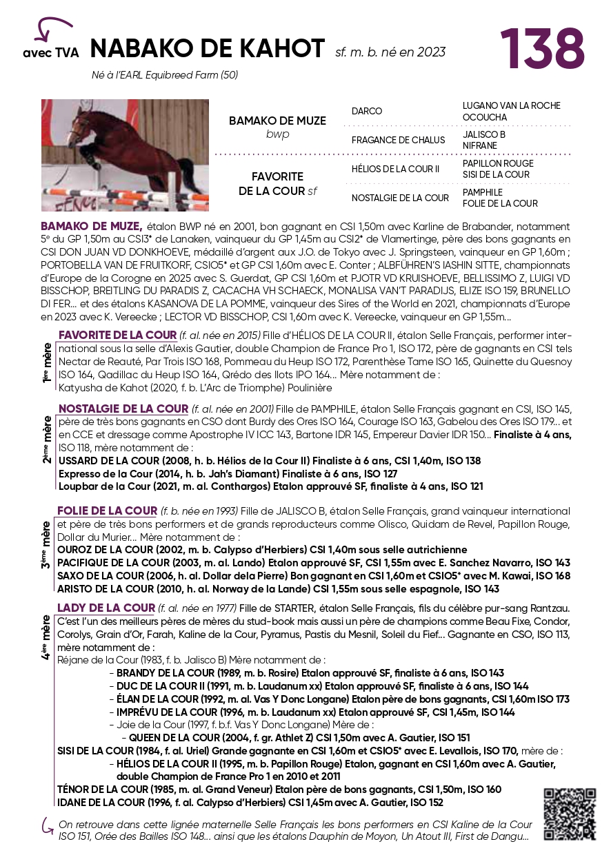 pedigrée