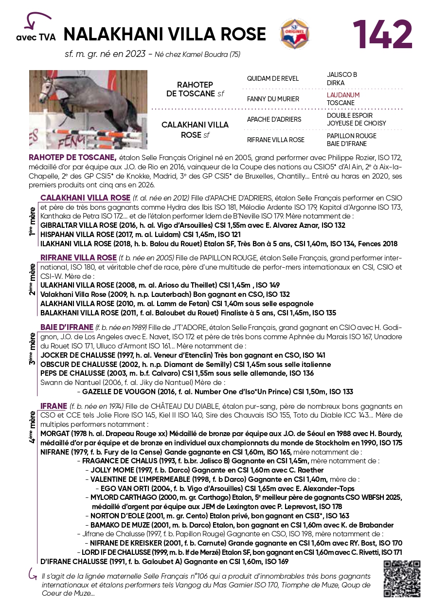 pedigrée