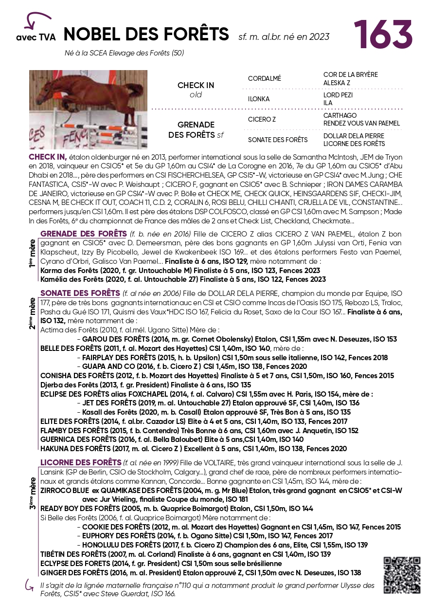 pedigrée