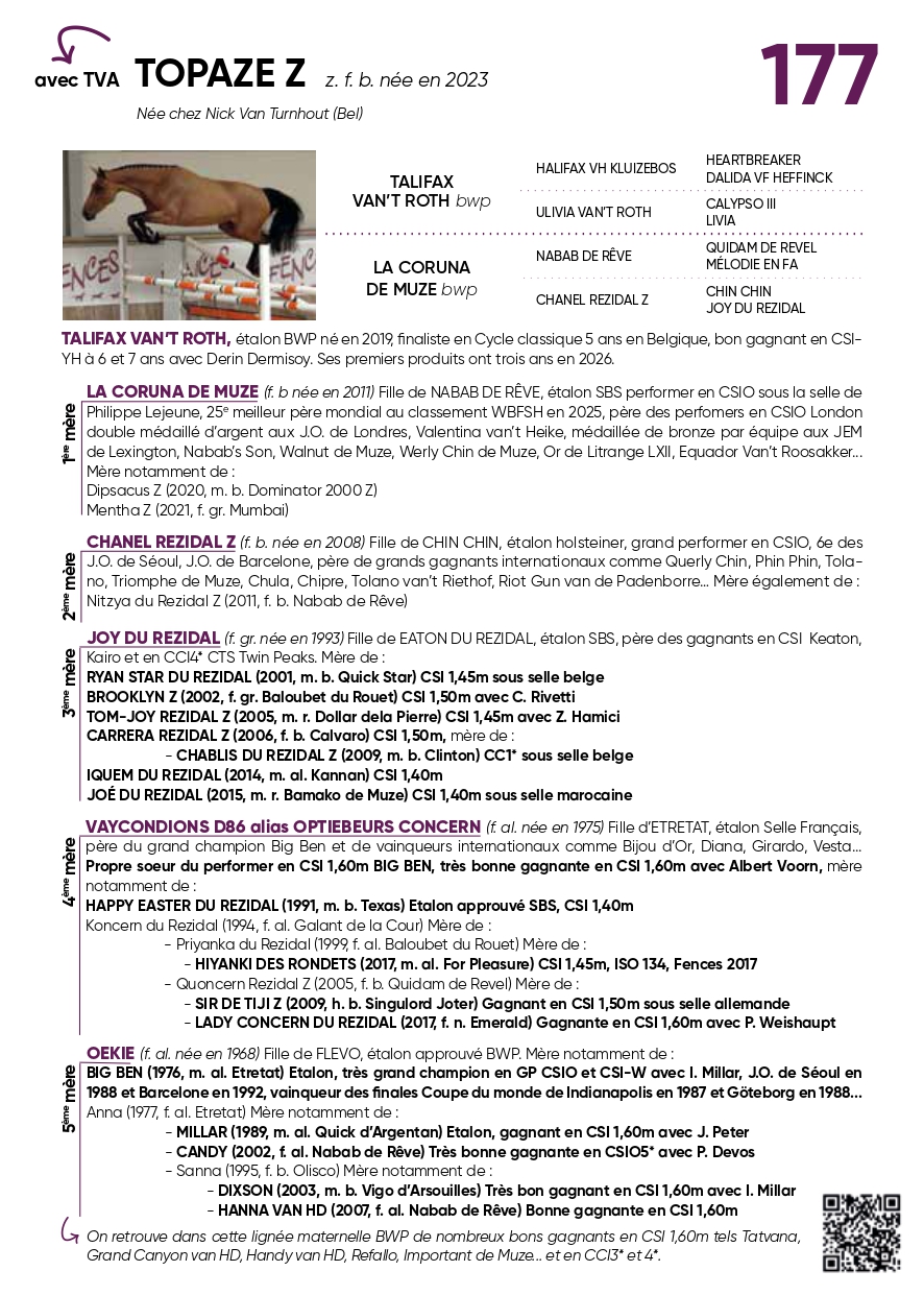 pedigrée