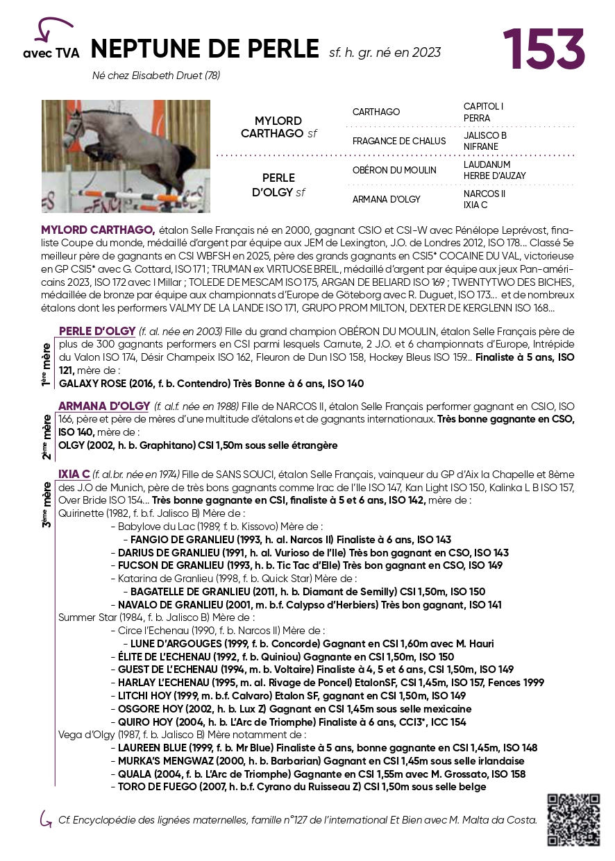 pedigrée