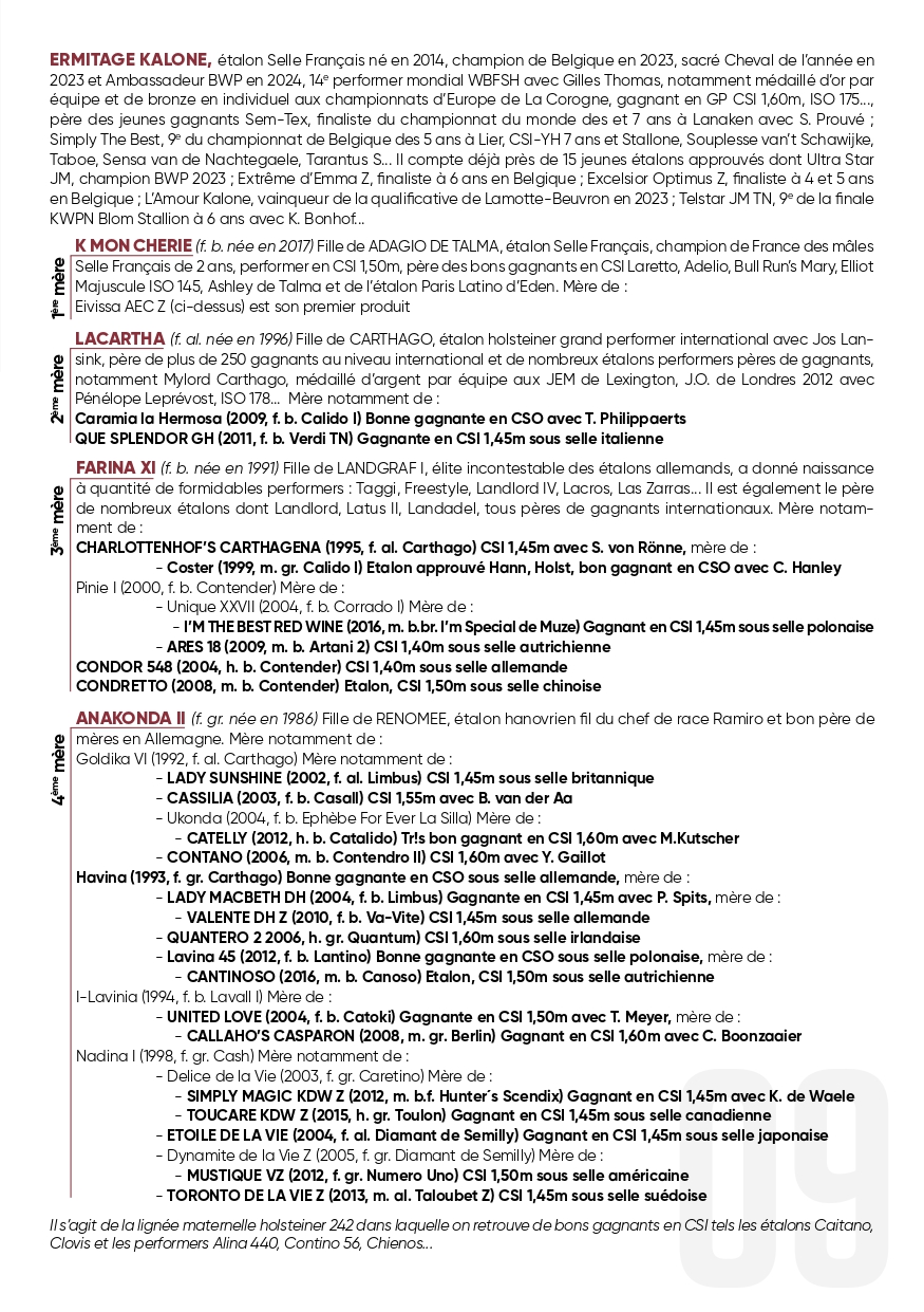 pedigrée