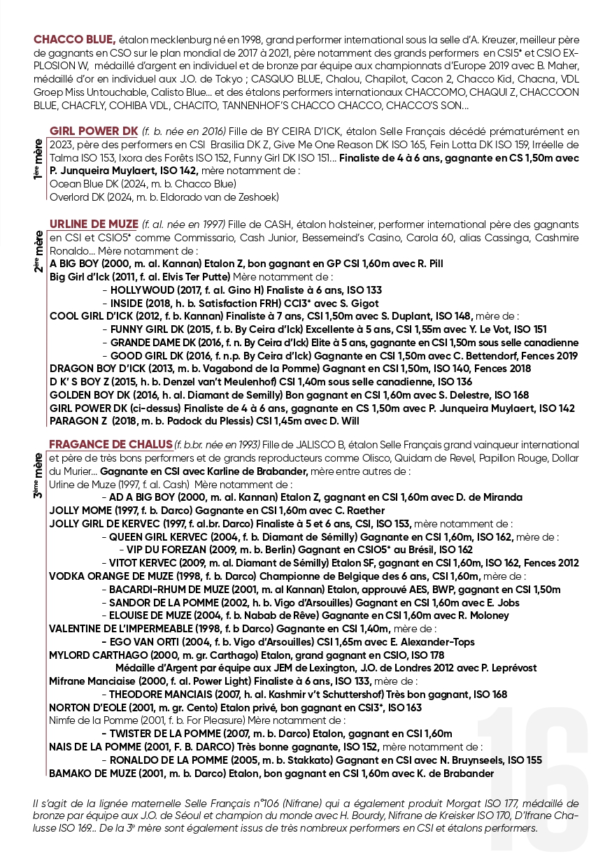 pedigrée