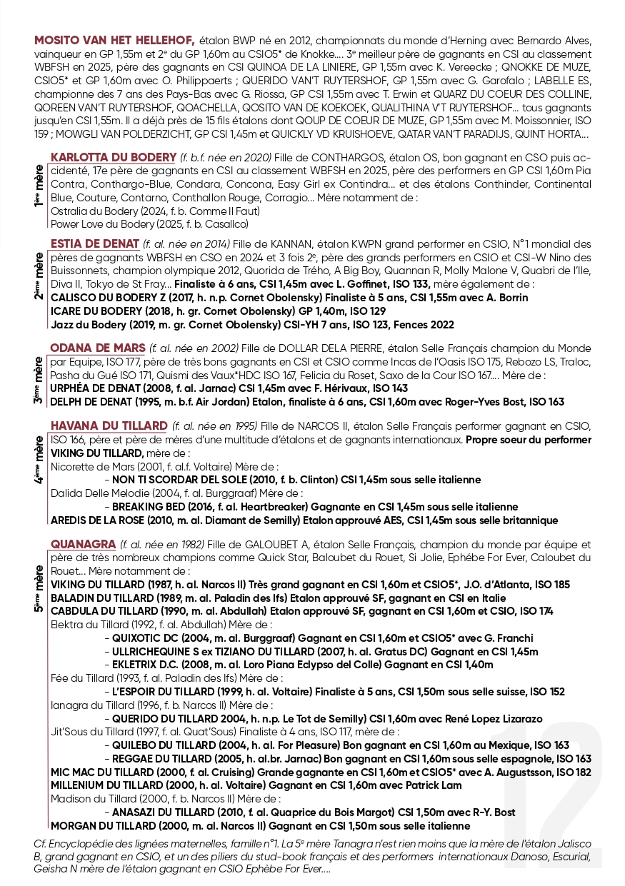 pedigrée