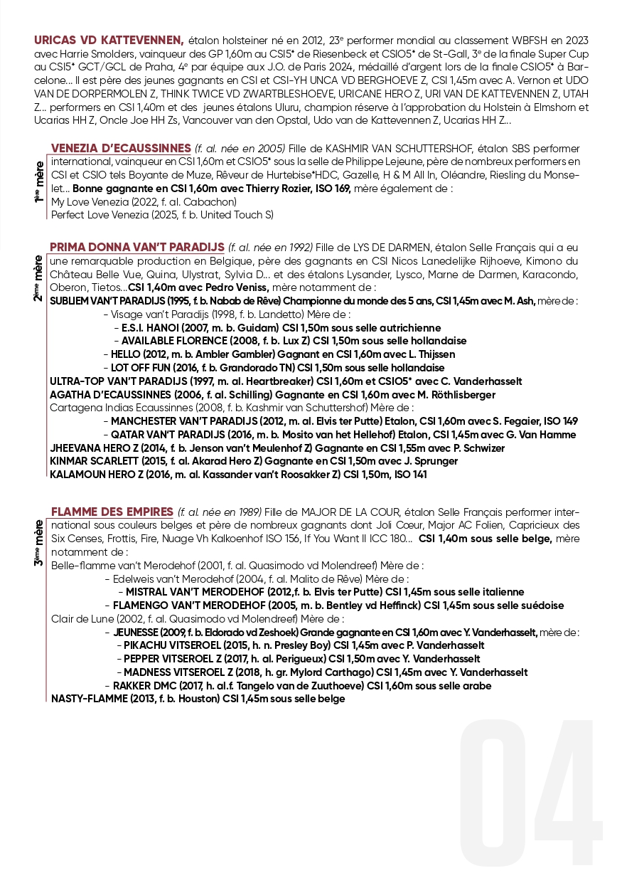 pedigrée